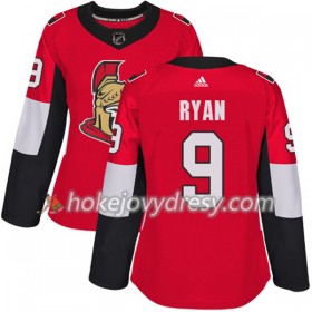 Dámské Hokejový Dres Ottawa Senators Bobby Ryan 9 Červená 2017-2018 Adidas Authentic